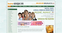 Desktop Screenshot of horo-scopo.es
